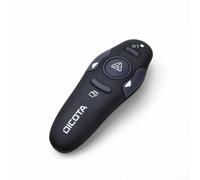 Presentador inalámbrico DICOTA D30933 RF USB 10 m Negro