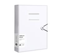 Presentation Folder with 80 Pockets Display Folder for School Presentations Filing Insurance Financial Documents Document Storage