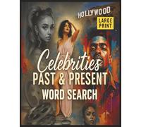 Presenting Huge Word Search Books for Adults Celebrity Names Edition 1000 Names: Full Page And Large Print Wordfind For Easy Reading