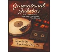 Presenting Huge Word Search Books for Adults Generational Jukebox Edition: Turn It Up And Press Play Ten: Full Page Word Puzzle Large Print Word Find For Easy Reading