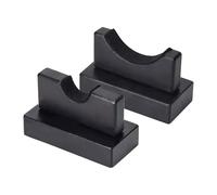 Présentoir de Batte de Baseball - Support de Batte en Bois | 1 Paire d'Organisateurs Stables | Support Multifonctionnel Peu Encombrant, Doublure Douce, Rangement Équipement Sportif, Présentation Colle