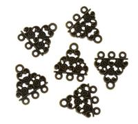 Présentoirs pour Bijoux Accesorios creación Conector candelabro triángulo (5 Piezas)
