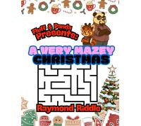 Presents: Fluff & Panda A Very Mazey Christmas: 135 Holiday Mazes for Kids | Winter Fun, Cute Characters & Christmas Challenges!
