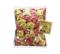 Preservativos AMOR NATURE Premium, colocación perfecta y tamaño adecuado para todos, Ø 53 mm, transparente, paquete de 1000