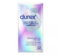 Preservativos Durex Invisible Extra Lubricados x12