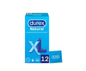 Preservativos Durex Natural XL x12
