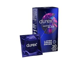 Preservativos Durex Perfect Gliss - 10 unidades