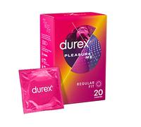 Preservativos Durex Pleasure Me, con estrías y puntos