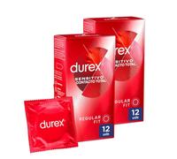 Preservativos Durex Sensitivo Full Contact 2x12