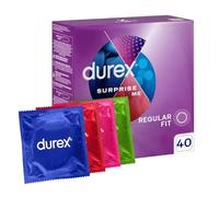 Durex Juego de preservativos Surprise Me - 40 piezas