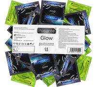 Preservativos masculinos marca Pasante Glow