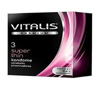 Preservativos Super Thin Vitalis Premium 3 uds, 1, 1 unidad