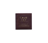 Preservativos XL Hexagonales LELO HEX Respect Tamaño Grande 12 Unidades, Contenido XL36 Pack, Colores Transparente
