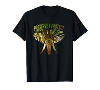 Preserve & Protect Protección del Medio Ambiente Protección del Clima Rescate Tierra Camiseta