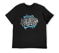 PRESERVED APRICOT Against The Current 'Wild Type' Men's T Shirt Black XL