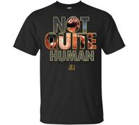 PRESERVED APRICOT Jon Jones Not Quite Human T-Shirt-Navy Short For Men Black S
