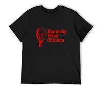 PRESERVED APRICOT Kentucky Fried Chicken, Retro, Colonel Sanders, Retro T-Shirt Black S
