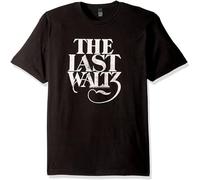 PRESERVED APRICOT The Band The Last Waltz Print Men's Fitted Cotton Shirt Black M