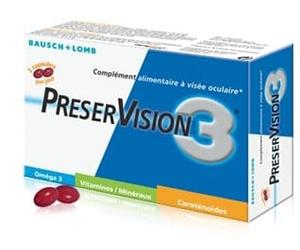 PreserVision3 60 Cáps. - Vitaminas para la Vista