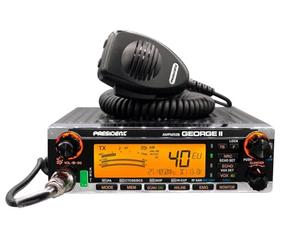 President George II CB Radio Am/FM/SSB ASC VOX NRC automático SWR