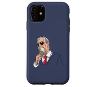 President Joe Biden Comer Helado Gafas de Sol Funny Meme Carcasa para iPhone 11