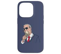 President Joe Biden Comer Helado Gafas de Sol Funny Meme Carcasa para iPhone 14 Pro