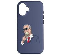 President Joe Biden Comer Helado Gafas de Sol Funny Meme Carcasa para iPhone 16