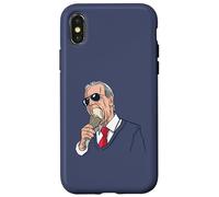 President Joe Biden Comer Helado Gafas de Sol Funny Meme Carcasa para iPhone X/XS