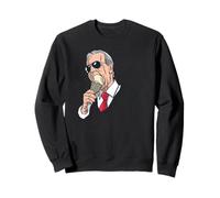 President Joe Biden Comer Helado Gafas de Sol Funny Meme Sudadera