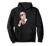 President Joe Biden Comer Helado Gafas de Sol Funny Meme Sudadera con Capucha