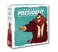 President, Juego de Mesa, 3-10 Jugadores, Juego de Cartas, para Grupos, Party, con Amigos, Divertido, Risas, Animales, Estrategia, Faroleo, Negociación, Idioma Español, Francés, Inglés, Edad +10 Años