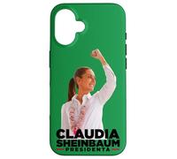 Presidenta Claudia Sheinbaum 2024 Presidenta de México Carcasa para iPhone 16