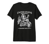 Presidente George Washington Badassery Desde 1776 Camiseta Premium
