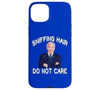 Presidente Joe Biden olfateando cabello no importa citas divertidas Carcasa para iPhone 15 Plus