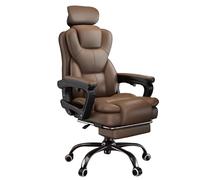 Presidente Presidente De Negocios Silla De Ordenador para Oficina En Casa Silla con Respaldo De Descanso Silla De Estudio para Estudiantes con Reposapiés Y Reposacabezas.