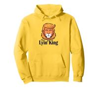 Presidente Trump burlándose del Rey Lyin Sudadera con Capucha