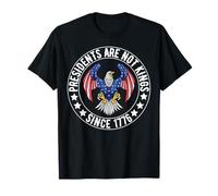 Presidents Are Not Kings We The People Bandera patriótica de Estados Unidos Camiseta