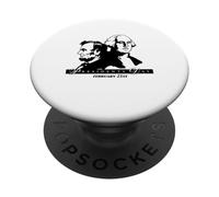 Presidents Day - Camiseta con diseño de President Washington Lincoln PopSockets PopGrip Adhesivo