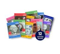 Presidents for Kids - Founding Fathers and Early Leaders | 12 Activity Book Set | Children's U.S. History Book Bundle with Fun Facts, Activities & Stories | Ages 5-10 [Paperback] Presidents For Kids