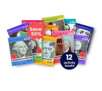 Presidents for Kids - Twelve Most Impactful Presidents | 12 Activity Book Set | Children's U.S. History Book Bundle with Fun Facts, Activities & Stories | Ages 5-10 [Paperback] Presidents For Kids