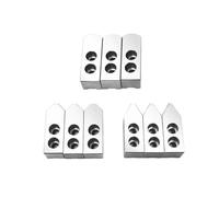 Presión de aceite de garra suave para torno de 12.7 cm 15.2 cm 60/90/120 grados Mandril de presión de aceite hidráulico Tornos CNC mecánicos de garra suave (6 pulgadas 60 grados)