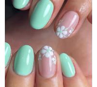 Presione en las uñas, pegamento falso del palo en acrílico artificial, diseños de arte artificial, pegamento acrílico para las mujeres, claro