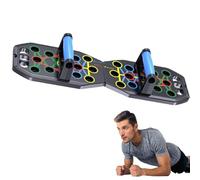 Presione hacia arriba una tabla - Push Up Board | Tablas de pecho del torso | PC - Gimnasio - Herramienta de entrenamiento para flexiones musculares | Equipo de ejercicio muscular portátil, flexiones