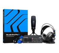 PreSonus AudioBox 96 Studio - Interfaz de Audio USB, Paquete de Grabación y Producción, con Micrófono, Auriculares y Software, Edición del 25º Aniversario