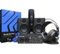PreSonus AudioBox 96 Studio Ultimate, Paquete de Interfaz de Audio para Grabación y Producción, con Micrófono, Auriculares, Monitor de Estudio Eris E3.5 y Software, Edición 25º Aniversario