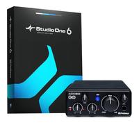 PreSonus AudioBox GO, Interfaz de Audio USB-C, Para Producción Musical con Software de Grabación Studio One, Tutoriales Musicales, Ejemplos de Sonido e Instrumentos Virtuales