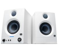 PreSonus Eris 3.5BT Gen 2 Monitores de Estudio Bluetooth 50W Blanco | Par de altavoces de escritorio autoamplificados, Bluetooth, woofers de 3,5 pulgadas, estudio doméstico, videojuegos