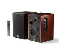 PreSonus Eris Accent Altavoces Bookshelf Amplificados USB-C 50W | Altavoces de escritorio activos, entrada óptica y coaxial, RCA, AUX, salida de subwoofer, sonido estéreo de alta fidelidad