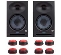 PreSonus Eris Studio 8 - Altavoces activos para monitor (2 unidades, 2 unidades), color rojo