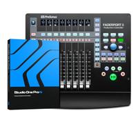 PreSonus FaderPort 8, Controlador de Mezcla DAW para Producción Musical con Suite de Plug-Ins Studio Magic, DAW Studio One Artist, Paquete de Software para Grabación, Difusión y Podcasting